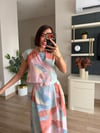 Marka Model Soft Desenli Crop Etek Takım