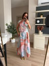 Marka Model Soft Desenli Crop Etek Takım