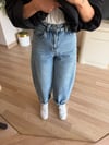 Mavi Barrel Kesim Jean