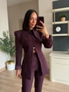Mürdüm Papyon Detay Premium Blazer Takım
