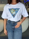 Orj. Marka Beyaz Baskılı Tshirt