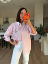 Orj. Pembe Çizgili Gömlek