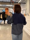 Orj Marka Lacivert Atkılı Gömlek