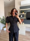 Özel / Premium Seri Siyah Vatkalı Tasarım Takım