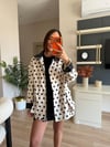 Puantiye Desenli Premium Ceket (ÖN SİPARİŞ)