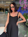 Siyah Blazer Ceket& Elbise Takım