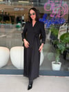 Siyah Blazer Ceket& Elbise Takım