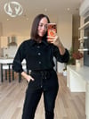 Siyah Premium Deri Takım