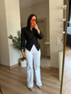 Siyah Tasarım Blazer Ceket