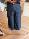 Tasarım Büyük Cepli Denim Takım