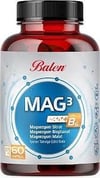 BALEN MAG 3 MAGNEZYUM İZEREN TAKVİYE EDİCİ GIDA 60 KAPSÜL
