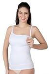 Arias Closet Beyaz MI Emay 1402 Modal Cotton Emzirme Atlet Korse