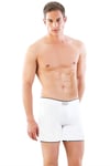 Arias Closet Beyaz MI Emay 2108 Seamless uzun Erkek Boxer