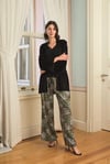 Arias Closet Çiçek Yaprak ve Etnik Desenli Dantelli 3'lü Pijama Takımı