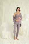 Arias Closet Dantelli Hamile Lohusa 3'lü Pijama Takımı