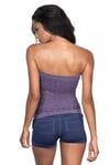 Arias Closet Mor MI Emay 5034 Fantazi Büstiyer Atlet Korse