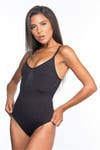 Siyah Desenli Body Korse