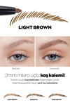 Micro Fine Kaş Kalemi Light Brown