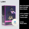 LOKİ LJK İTTF ONAYLI 3 YILDIZLI MAÇ TOPU 6'LI KUTU