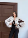 DESENLİ ÇITÇITLI SUNİ KÜRK Çok renkli