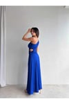 LOUNGE Maxi Elbise Sax