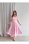 MARX Midi Elbise PEMBE