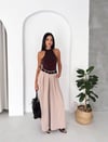 MİRELLA ELEGANT BOL PAÇA PANTOLON Bej