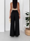 MİRELLA ELEGANT BOL PAÇA PANTOLON Siyah