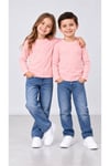 Babito %100 Pamuk Unisex Çocuk Bisiklet Yaka Uzun Kollu Basic Badi 2-10 Yaş
