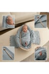 Bebek- Çocuk %100 Pamuk Yumuşak 4 Katlı Püsküllü Müslin Bebek Battaniye 100X120