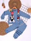 Unisex Kız Erkek Mikey Kışlık Sıfır Yaka Sweat 