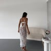 Angel Eldivenli Uzun Gecelik Set 