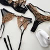 Sissy Gold Jartiyer Set