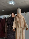 Turuncu çiçekli namazlık