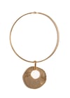 GOLD PLAKA KOLYE