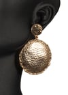 GOLD YUVARLAK KÜPE