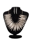 SILVER BAROK KOLYE SETİ