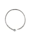 SILVER SNAKE CHOKER