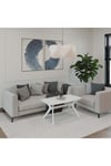 55x90 Beyaz Orta Sehpa Oturma Odası Sehpa-Salon Sehpa Zen Model