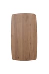 55x90 Ceviz-Krem Orta Sehpa Oturma Odası Sehpa-Salon Sehpa Zen Model