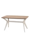 55x90 Ceviz-Krem Orta Sehpa Oturma Odası Sehpa-Salon Sehpa Zen Model