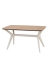 55x90 Ceviz-Krem Orta Sehpa Oturma Odası Sehpa-Salon Sehpa Zen Model