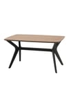 55x90 Ceviz-Siyah Orta Sehpa Oturma Odası Sehpa-Salon Sehpa Zen Model