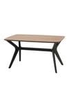 55x90 Ceviz-Siyah Orta Sehpa Oturma Odası Sehpa-Salon Sehpa Zen Model