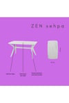 55x90 Marmo Orta Sehpa Oturma Odası Sehpa-Salon Sehpa Zen Model