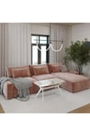 55x90 Traverten Orta Sehpa Oturma Odası Sehpa-Salon Sehpa Zen Model
