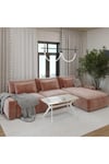 55x90 Traverten Orta Sehpa Oturma Odası Sehpa-Salon Sehpa Zen Model