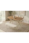 70x120 Mutfak Masa Takımı 2 Sandalye 1 Bench Yıldız Model