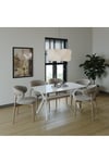 80 x 140 Mutfak Masası(Sadece Masa) Beyaz MDF Salon ve Mutfak Masası Viktoria Model