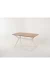80 x 140 Mutfak Masası(Sadece Masa) Ceviz-Krem MDF Salon ve Mutfak Masası Viktoria Model